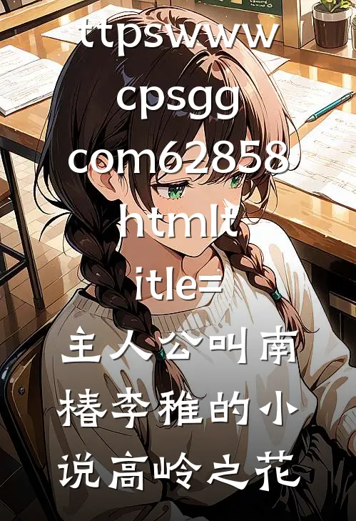 





&amp;lt;a href=httpswww.cpsgg.com62858.html title=主人公叫南椿李稚的小说高岭之花
