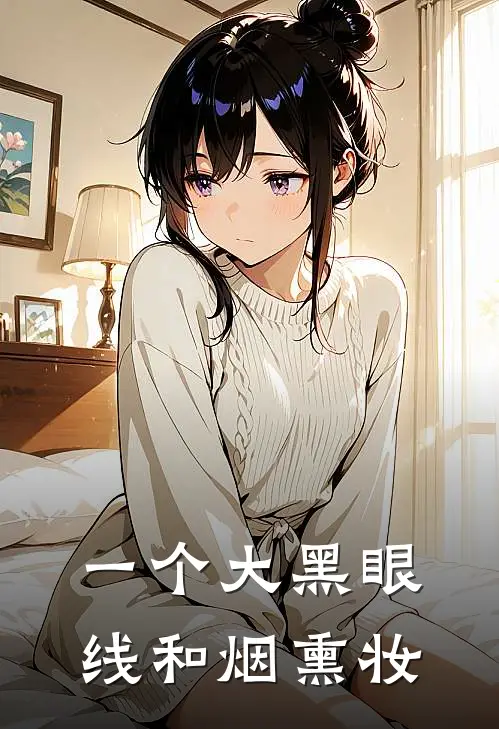 一个大黑眼线和烟熏妆