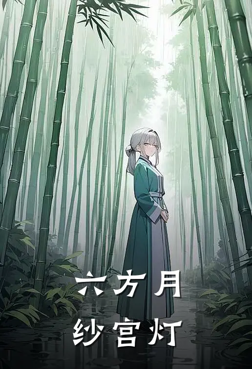 六方月纱宫灯