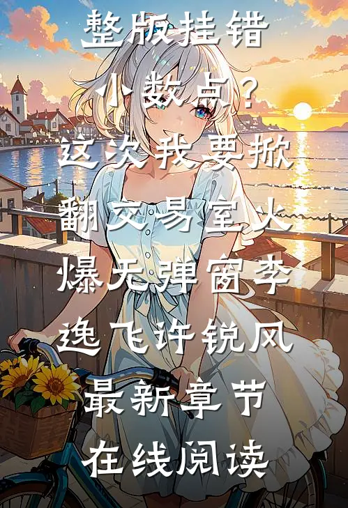 挂错小数点？这次我要掀翻交易室火爆无弹窗李逸飞许锐风小说免费阅读完整版_《挂错小数点？这次我要掀翻交易室火爆无弹窗》李逸飞许锐风最新章节在线阅读