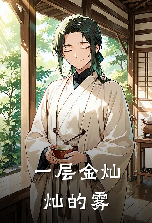 一层金灿灿的雾
