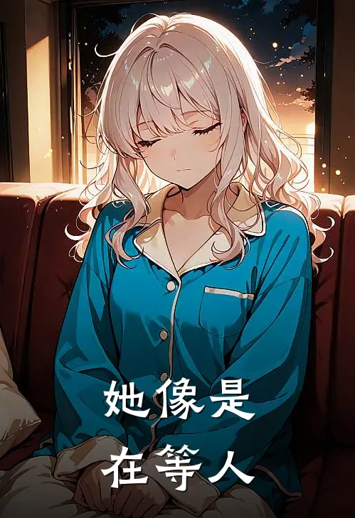 她像是在等人