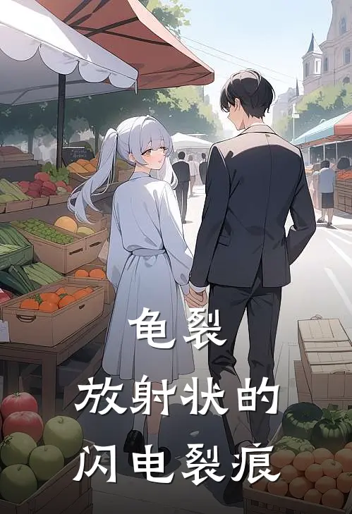 龟裂，放射状的闪电裂痕