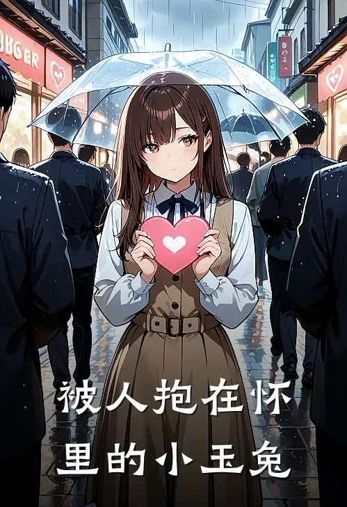 被人抱在怀里的小玉兔