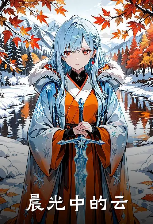 晨光中的云