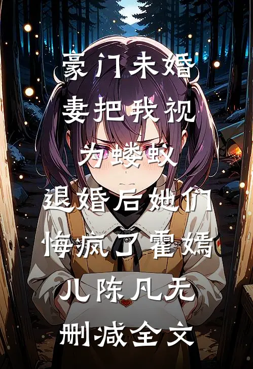 豪门未婚妻把我视为蝼蚁，退婚后她们悔疯了霍嫣儿陈凡无删减全文