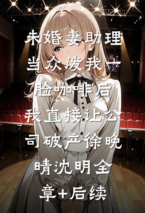 未婚妻助理当众泼我一脸咖啡后，我直接让公司破产徐晚晴沈明全章+后续