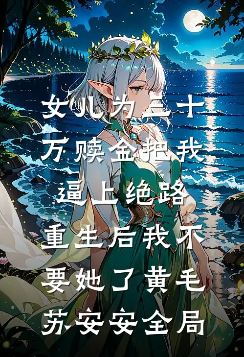 女儿为三十万赎金把我逼上绝路，重生后我不要她了黄毛苏安安全局