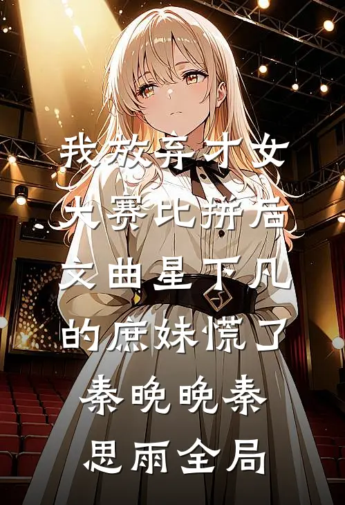 我放弃才女大赛比拼后，文曲星下凡的庶妹慌了秦晚晚秦思雨全局