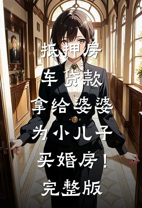 抵押房车贷款，拿给婆婆为小儿子买婚房！完整版