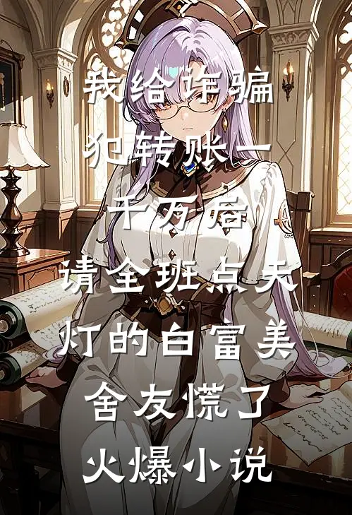 我给诈骗犯转账一千万后，请全班点天灯的白富美舍友慌了火爆小说