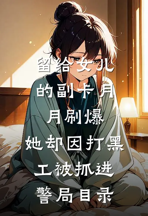 留给女儿的副卡月月刷爆，她却因打黑工被抓进警局目录