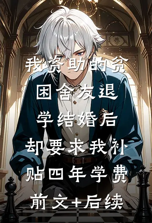 我资助的贫困舍友退学结婚后，却要求我补贴四年学费前文+后续