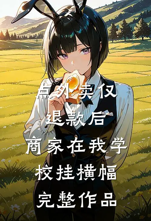 点外卖仅退款后，商家在我学校挂横幅完整作品