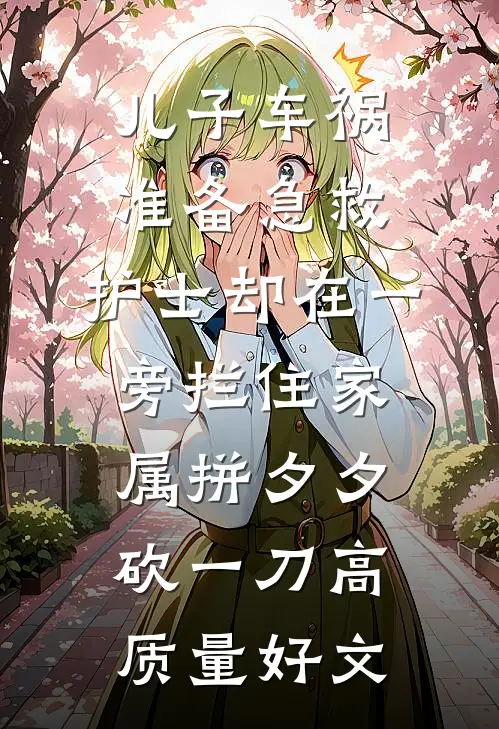 儿子车祸准备急救，护士却在一旁拦住家属拼夕夕砍一刀高质量好文