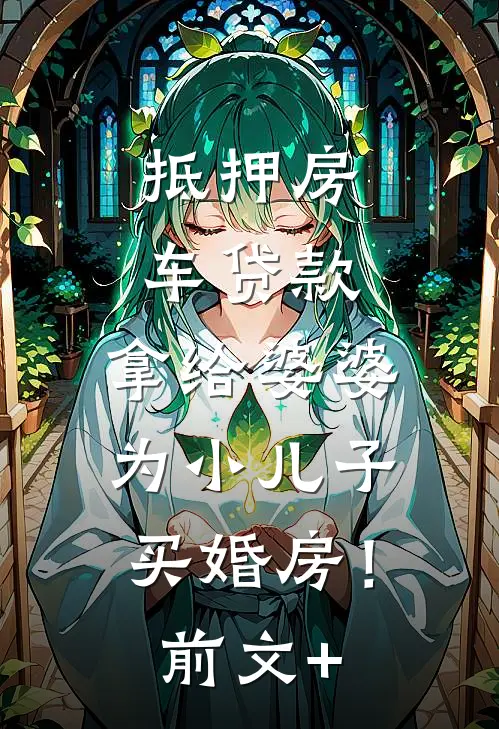 抵押房车贷款，拿给婆婆为小儿子买婚房！前文+