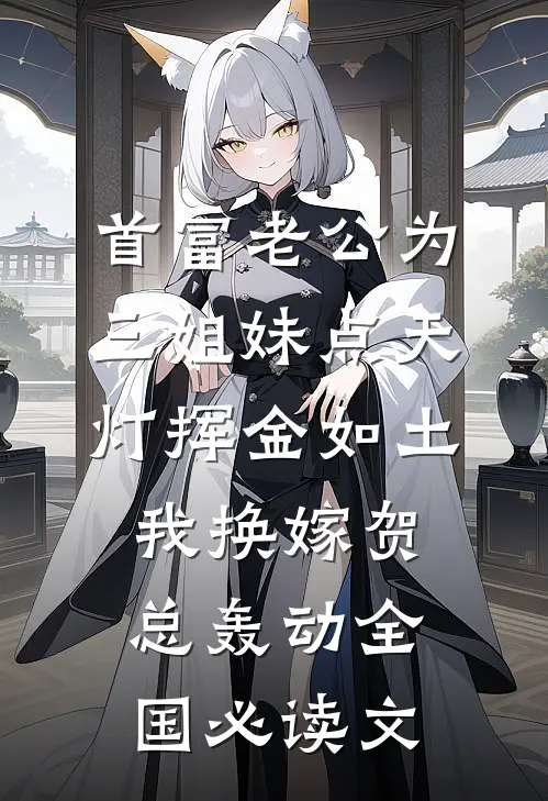 首富老公为三姐妹点天灯挥金如土，我换嫁贺总轰动全国必读文