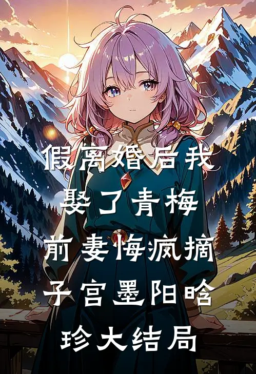 假离婚后我娶了青梅，前妻悔疯摘子宫墨阳晗珍大结局