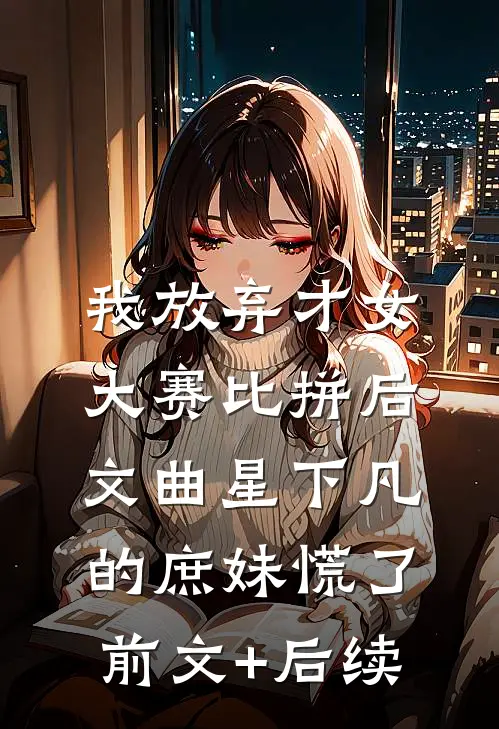 我放弃才女大赛比拼后，文曲星下凡的庶妹慌了前文+后续