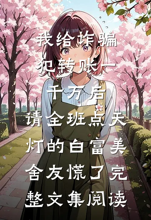 我给诈骗犯转账一千万后，请全班点天灯的白富美舍友慌了完整文集阅读