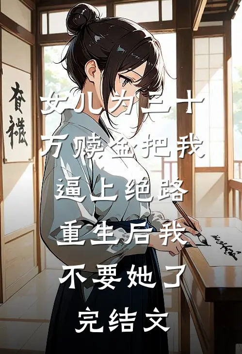 女儿为三十万赎金把我逼上绝路，重生后我不要她了完结文