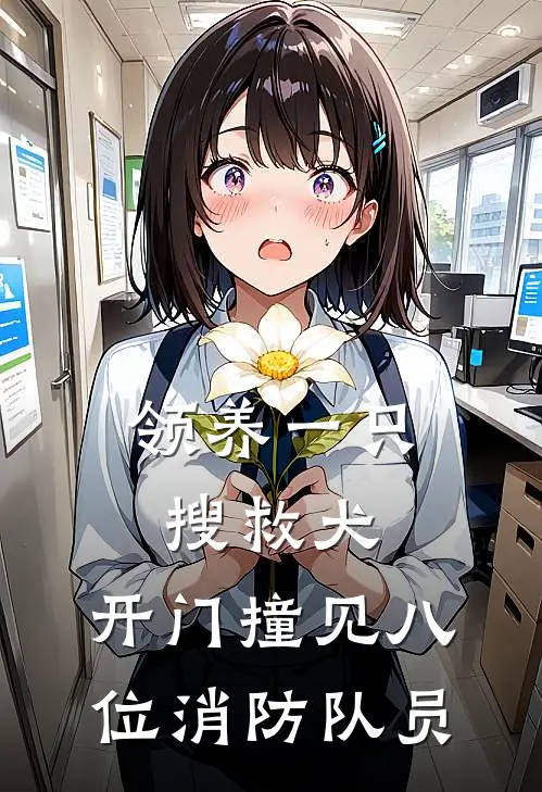 领养一只搜救犬，开门撞见八位消防队员