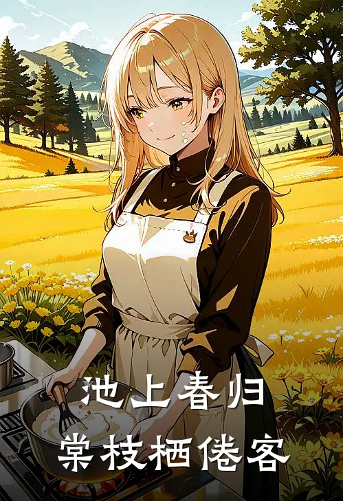 池上春归，棠枝栖倦客