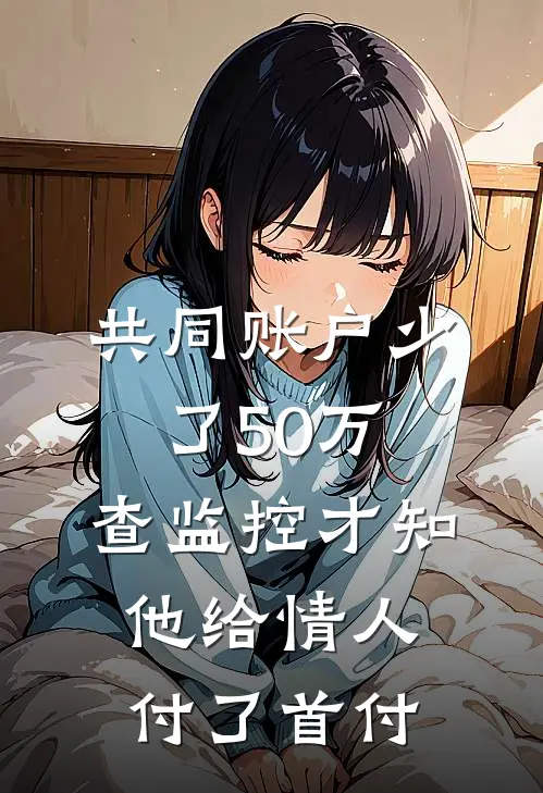 共同账户少了50万，查监控才知他给情人付了首付