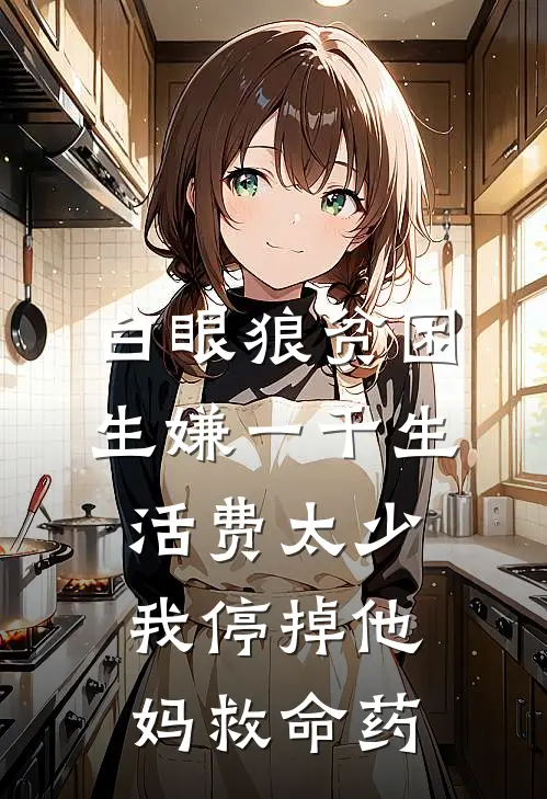 白眼狼贫困生嫌一千生活费太少，我停掉他妈救命药