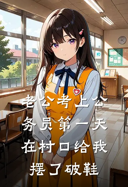 老公考上公务员第一天，在村口给我摆了破鞋