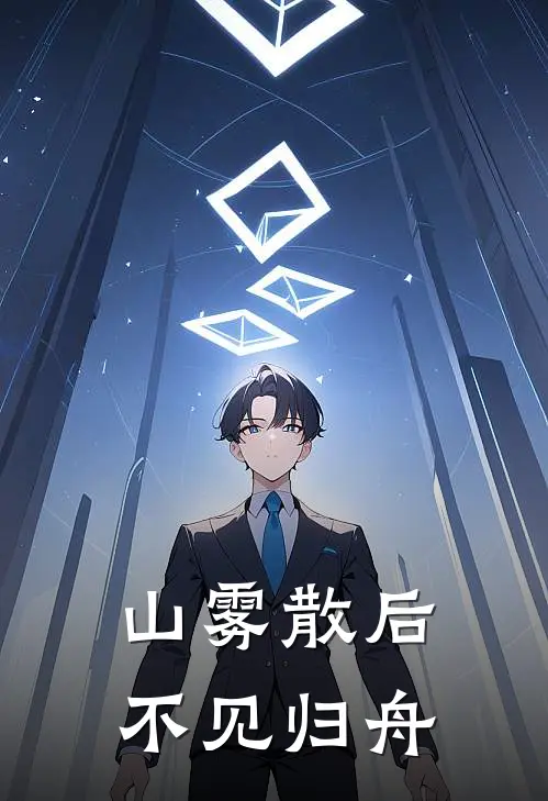 山雾散后，不见归舟