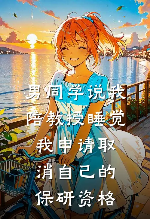 男同学说我陪教授睡觉，我申请取消自己的保研资格