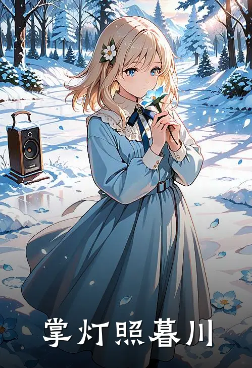 掌灯照暮川