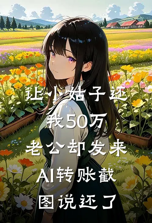 让小姑子还我50万，老公却发来AI转账截图说还了