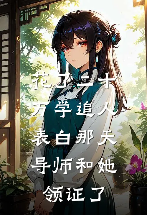 花了二十万学追人，表白那天导师和她领证了
