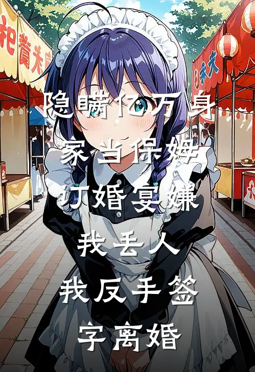 隐瞒亿万身家当保姆，订婚宴嫌我丢人，我反手签字离婚