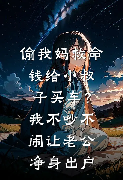 偷我妈救命钱给小叔子买车？我不吵不闹让老公净身出户