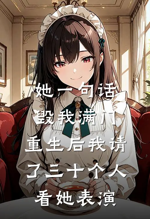 她一句话毁我满门，重生后我请了三十个人看她表演