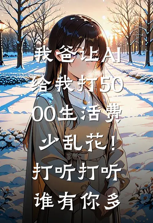 我爸让AI给我打5000生活费：少乱花！打听打听谁有你多