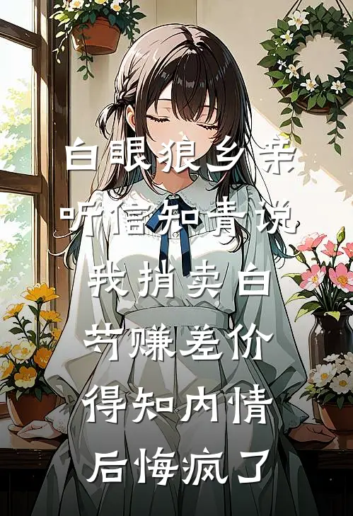 白眼狼乡亲听信知青说我捎卖白芍赚差价，得知内情后悔疯了