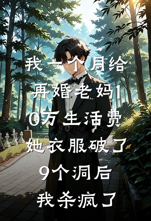 我一个月给再婚老妈10万生活费，她衣服破了9个洞后我杀疯了