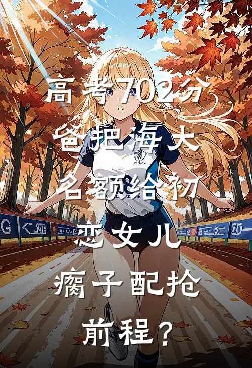 高考702分，爸把海大名额给初恋女儿：瘸子配抢前程？