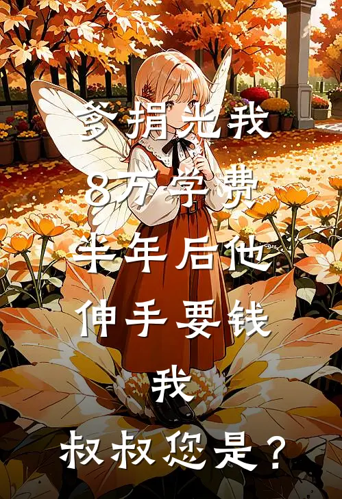 爹捐光我8万学费，半年后他伸手要钱，我：叔叔您是？