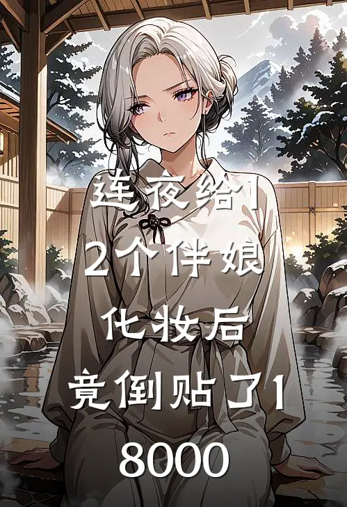 连夜给12个伴娘化妆后，竟倒贴了18000