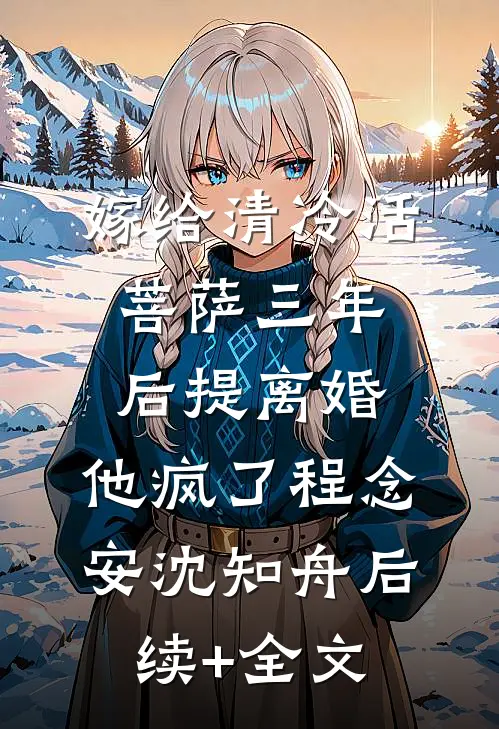 嫁给清冷活菩萨三年后提离婚，他疯了程念安沈知舟后续+全文