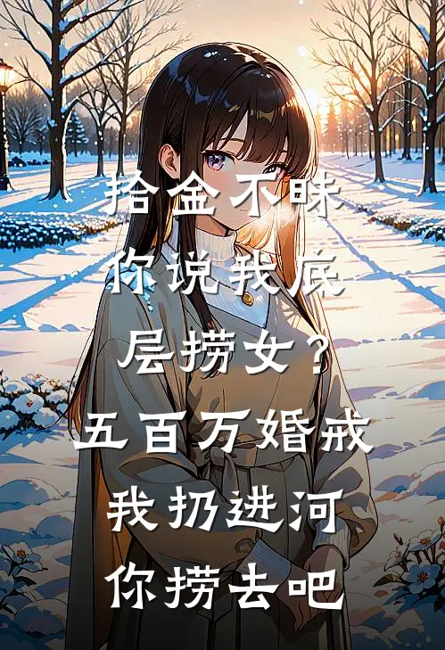 拾金不昧你说我底层捞女？五百万婚戒我扔进河你捞去吧