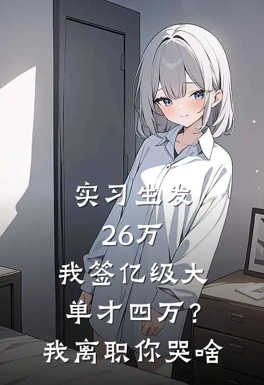 实习生发26万，我签亿级大单才四万？我离职你哭啥