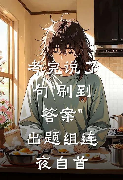 考完说了句"刷到答案"，出题组连夜自首