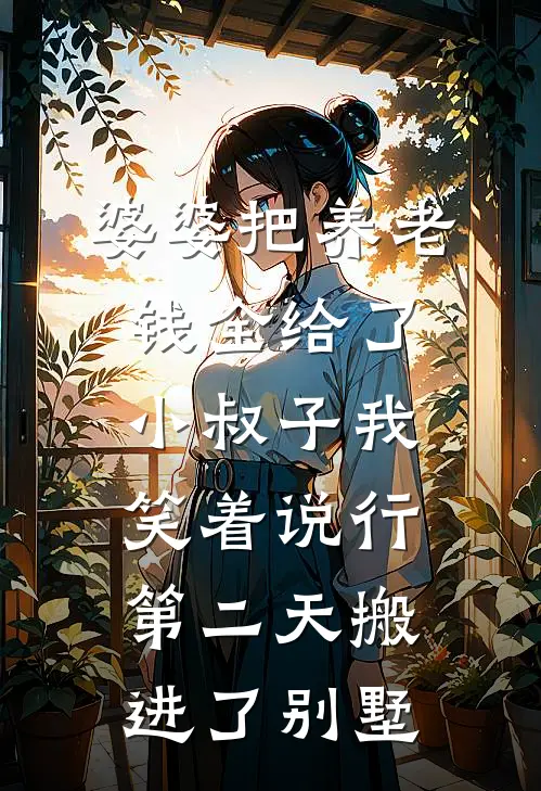 婆婆把养老钱全给了小叔子我笑着说行第二天搬进了别墅