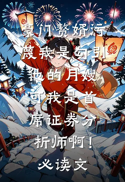 豪门赘婿污蔑我是勾引他的月嫂，可我是首席证券分析师啊！必读文